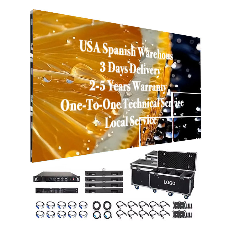 P1.25 P53 P1.86mm 4K Hd Front Service LED Video Wall Panel Commercial Advertising Small Pixel Pitch Indoor LED Display Screen