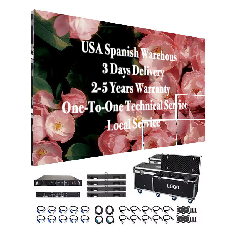 Die-cast Aluminum Front Maintenance Fixing Higher Quality P1.25 P1.53 P1.95mm Video Wall Panel Indoor Small Pitch Led Display