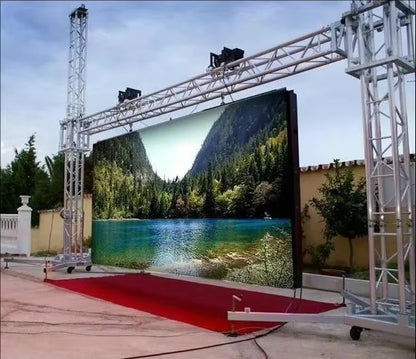 Rental LED Display  Simple Installation Waterproof Seamless Splicing High Brightness Small Pixel Pitch